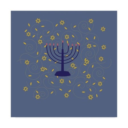 Art Licensing Studio 'Hanukkah 5' Canvas Art,24x24